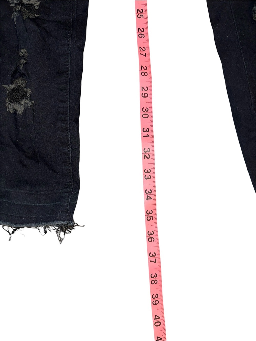 VIP Women Black Ripped Skinny Jeans - Picture 6 of 12